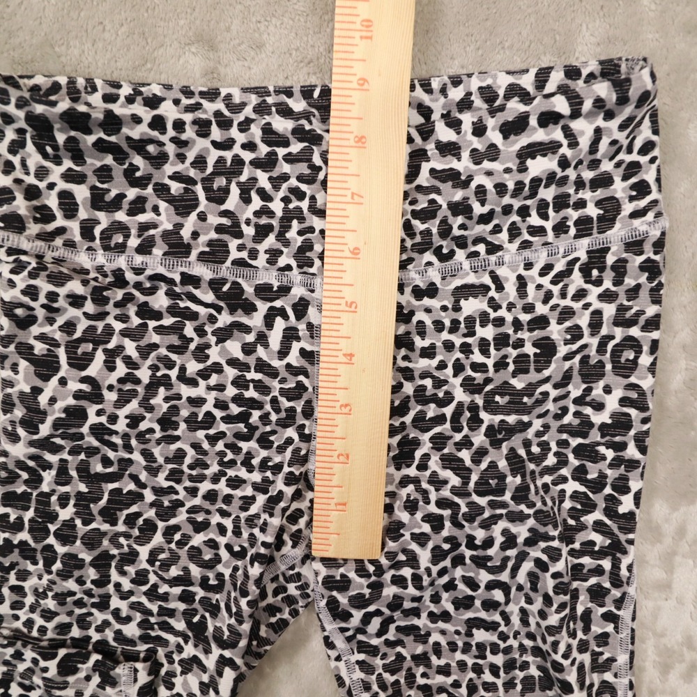 Outdoor Voices TechSweat 7/8 Flex Leggings Leopard‎ Cheetah Print Women's Size S - Picture 5 of 8